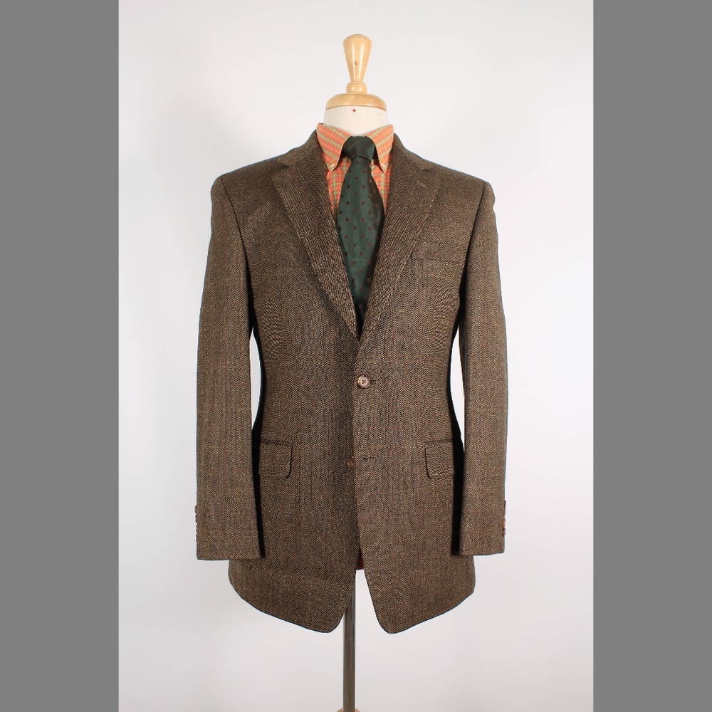 Ralph Lauren 38R Brown Sport Coat B434